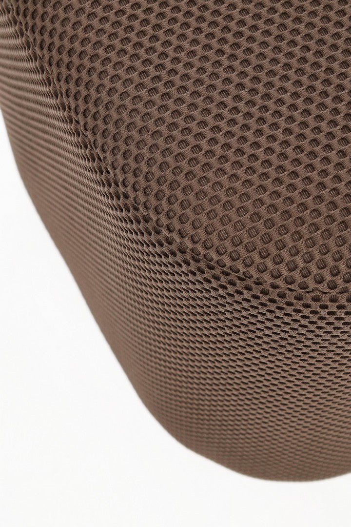 Pouf Modern Tapițat Textil Maro, Darya Tierra Bizzotto - Imagine 4