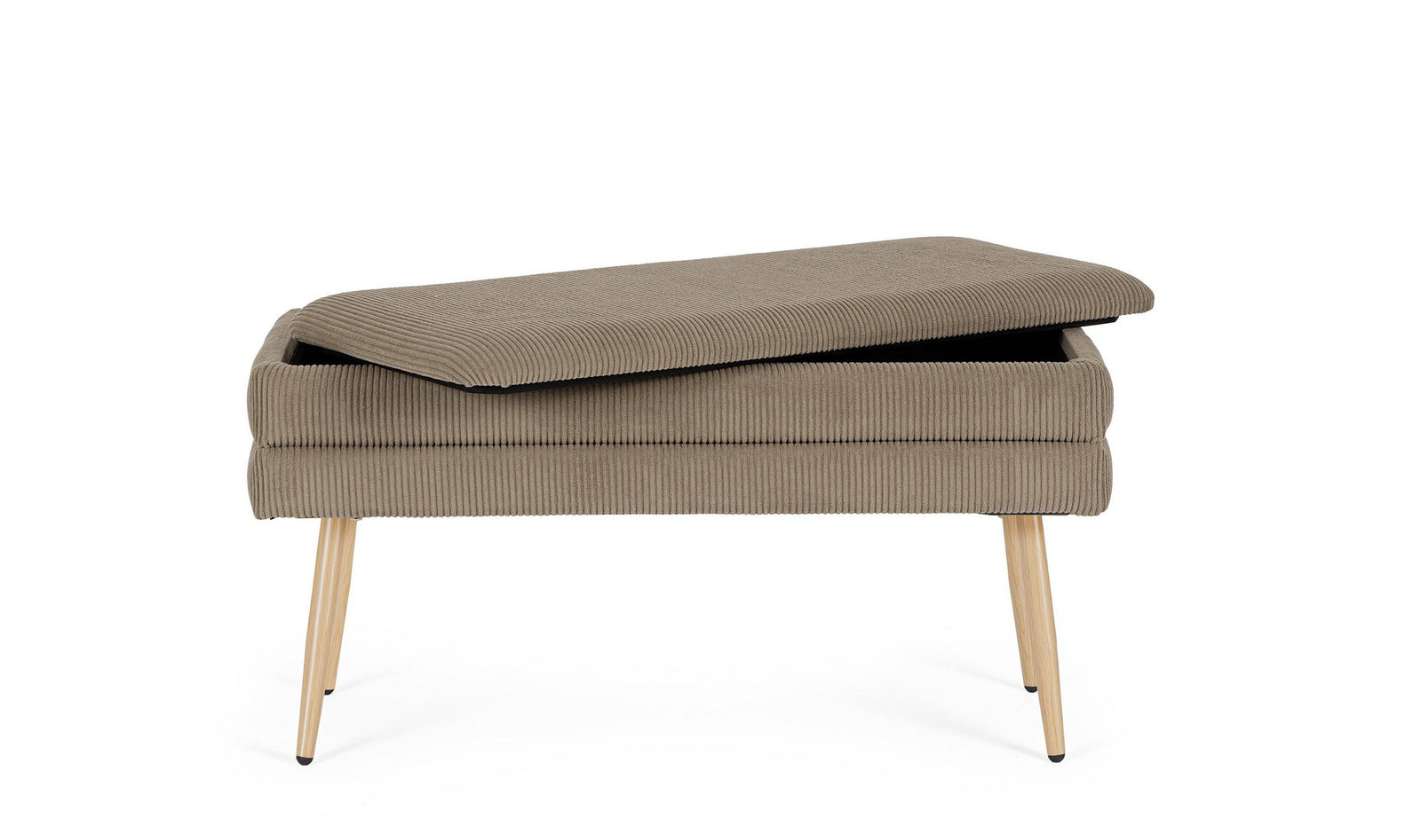 Bancă Tapițată Cu Depozitare Taupe, Olga Bizzotto - Imagine 5