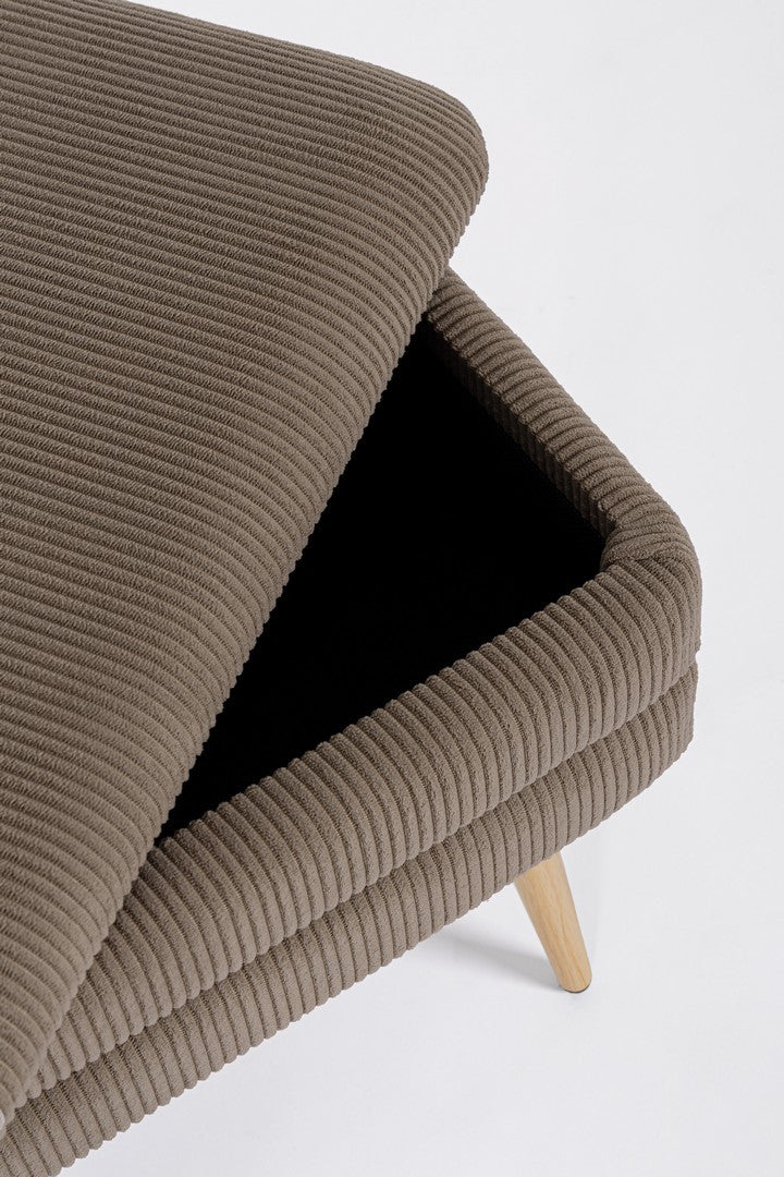 Bancă Tapițată Cu Depozitare Taupe, Olga Bizzotto - Imagine 6