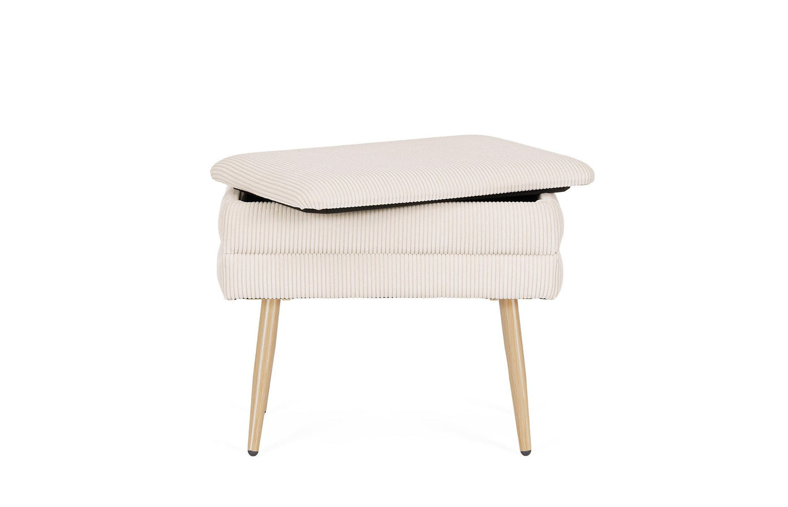 Bancă Tapițată Cu Depozitare Bej, Olga White Bizzotto - Imagine 5