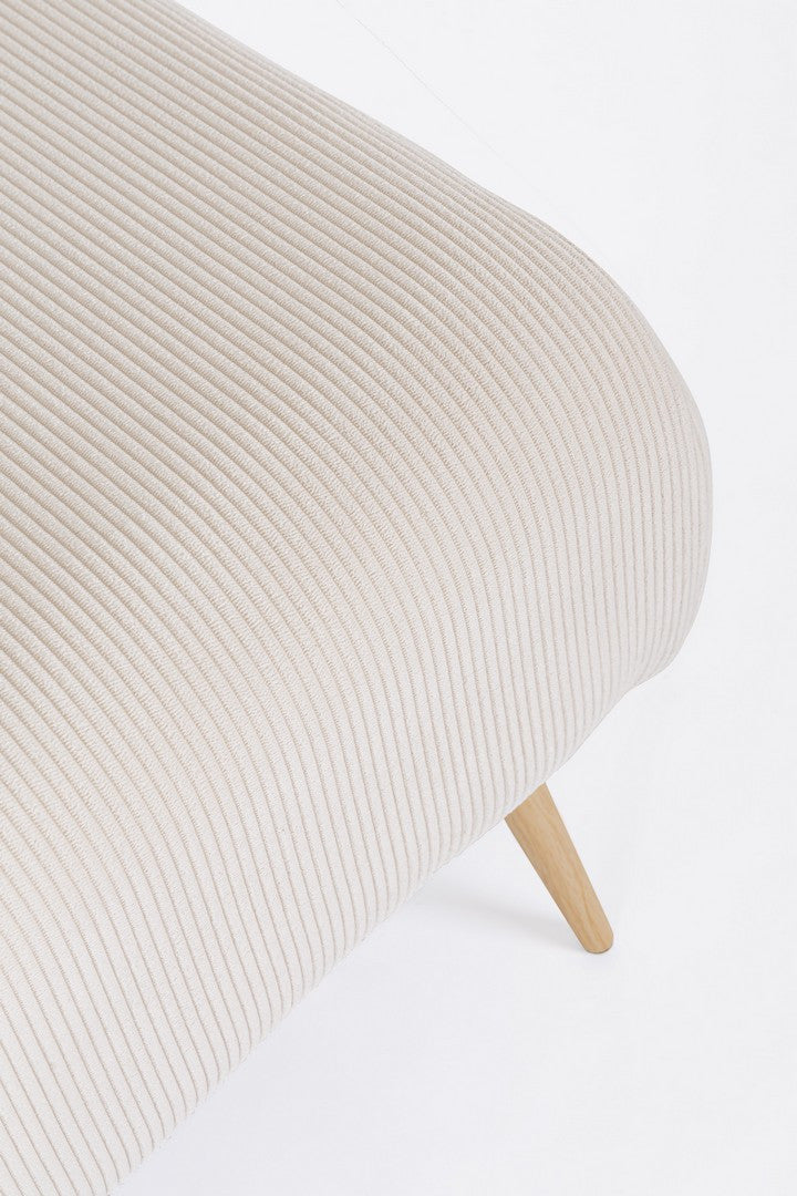 Bancă Tapițată Vintage Bej, Olga White Bizzotto - Imagine 4