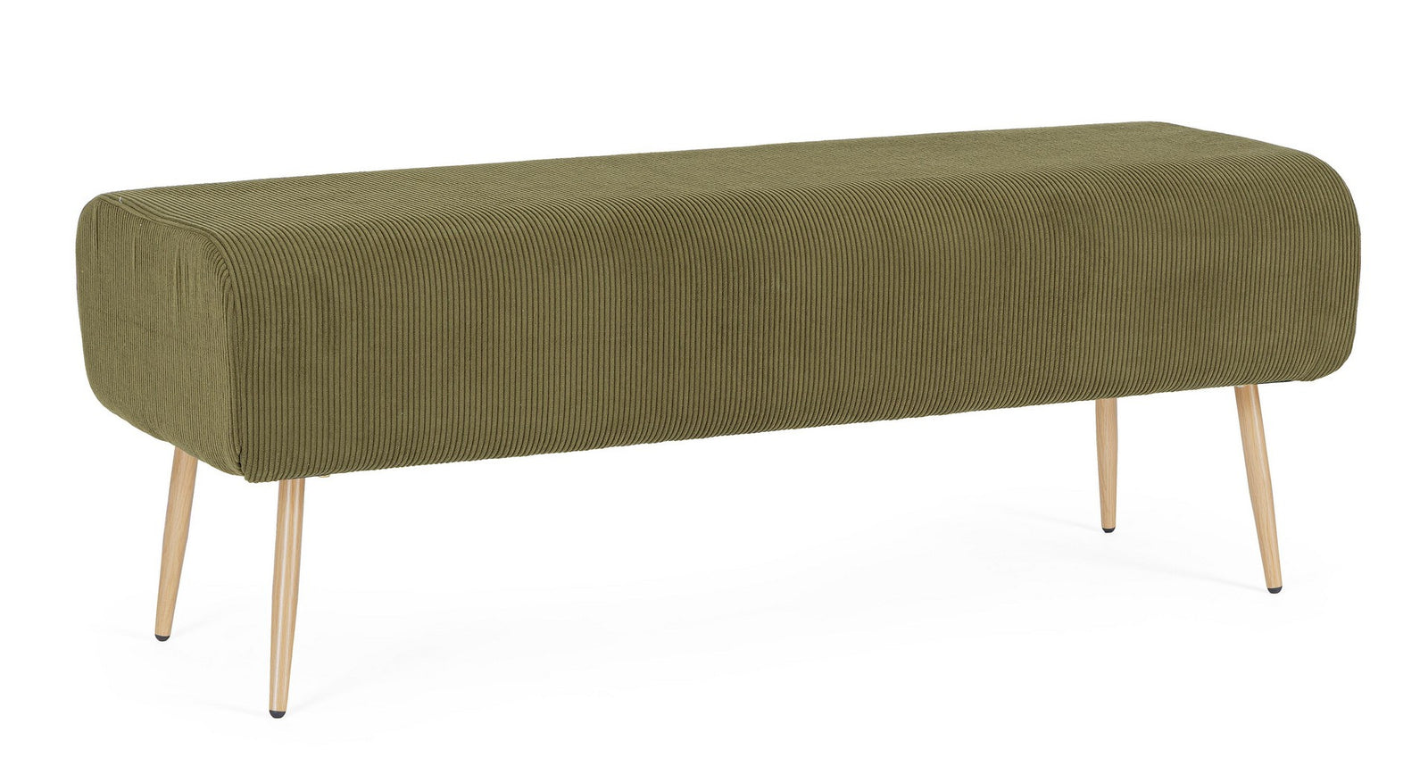 Bancă Tapițată Catifea Verde, Olga Bizzotto - Imagine 1