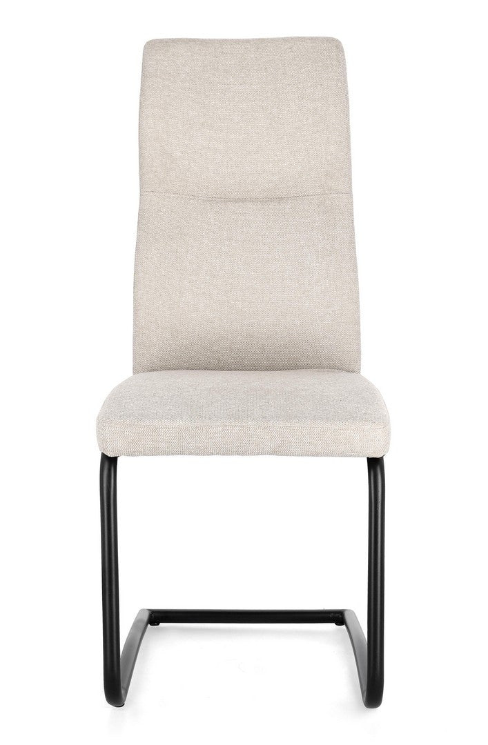 Scaun Dining Tapițat Textil Bej, Thelma Bizzotto - Imagine 4