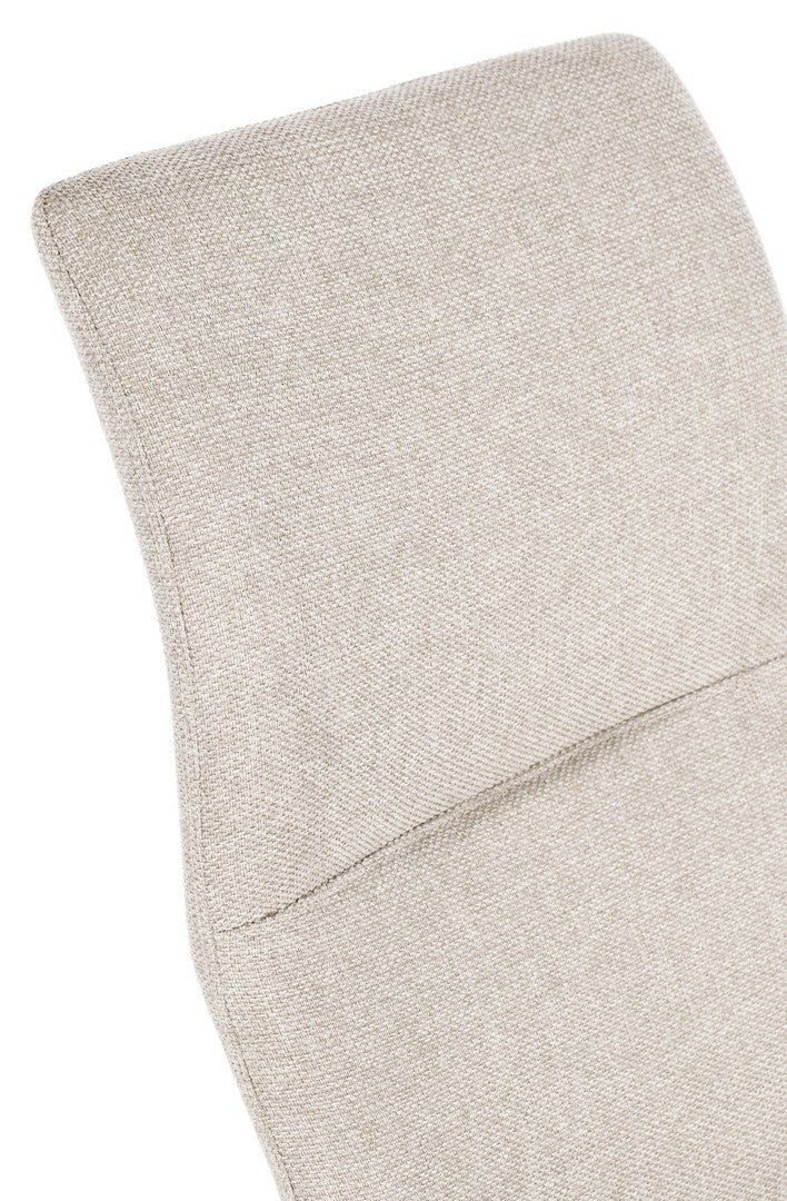 Scaun Dining Tapițat Textil Bej, Thelma Bizzotto - Imagine 7