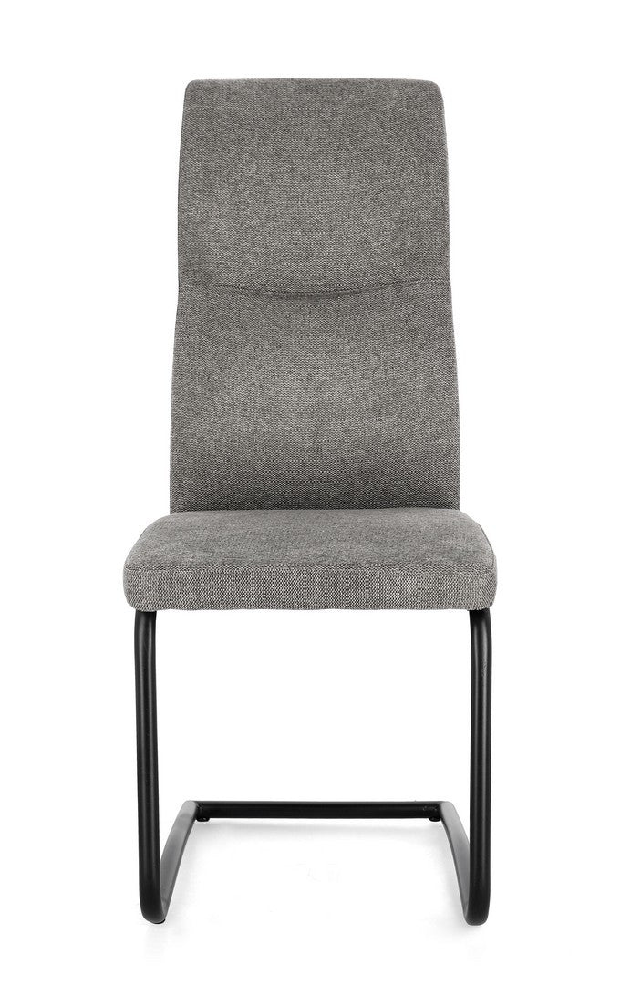 Scaun Dining Tapițat Textil Gri, Thelma Bizzotto - Imagine 4