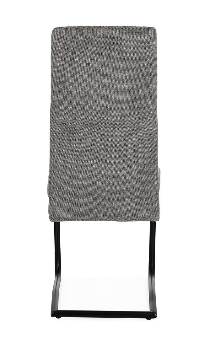 Scaun Dining Tapițat Textil Gri, Thelma Bizzotto - Imagine 5