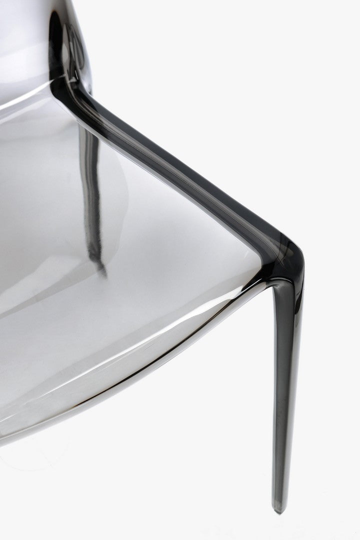 Scaun Dining Transparent Stivuibil Gri, Adele Bizzotto - Imagine 8