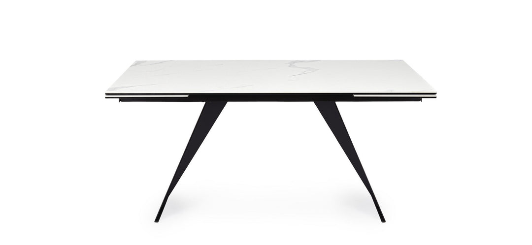 Masă Extensibilă Modernă Ceramică Albă, Blazar Bizzotto - Imagine 5