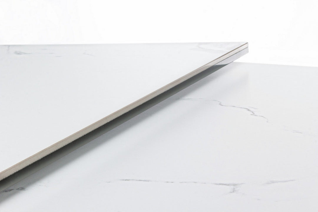 Masă Extensibilă Modernă Ceramică Albă, Blazar Bizzotto - Imagine 9