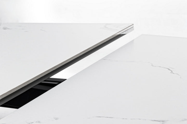 Masă Extensibilă Modernă Ceramică Albă, Blazar Bizzotto - Imagine 12