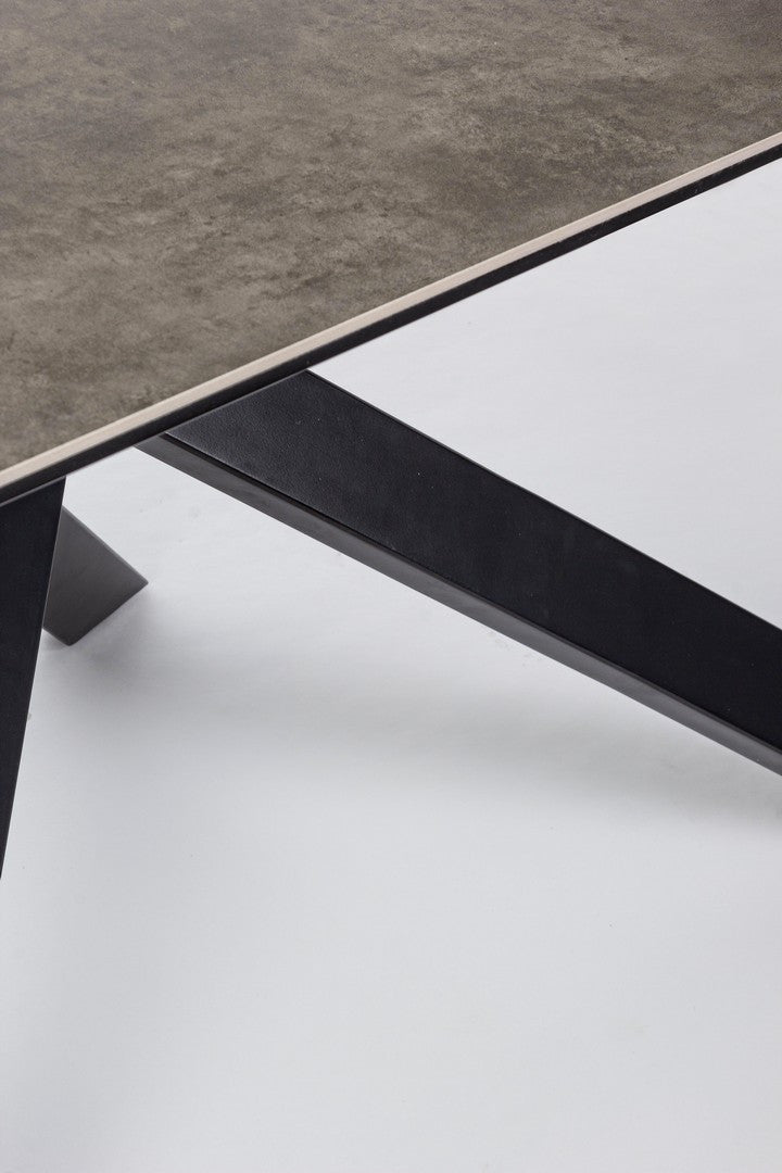 Masă Modernă Ceramică Negru, Messier Bizzotto - Imagine 4