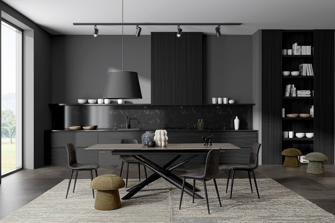 Masă Extensibilă Modernă Ceramică, Seyfert Bizzotto - Imagine 11