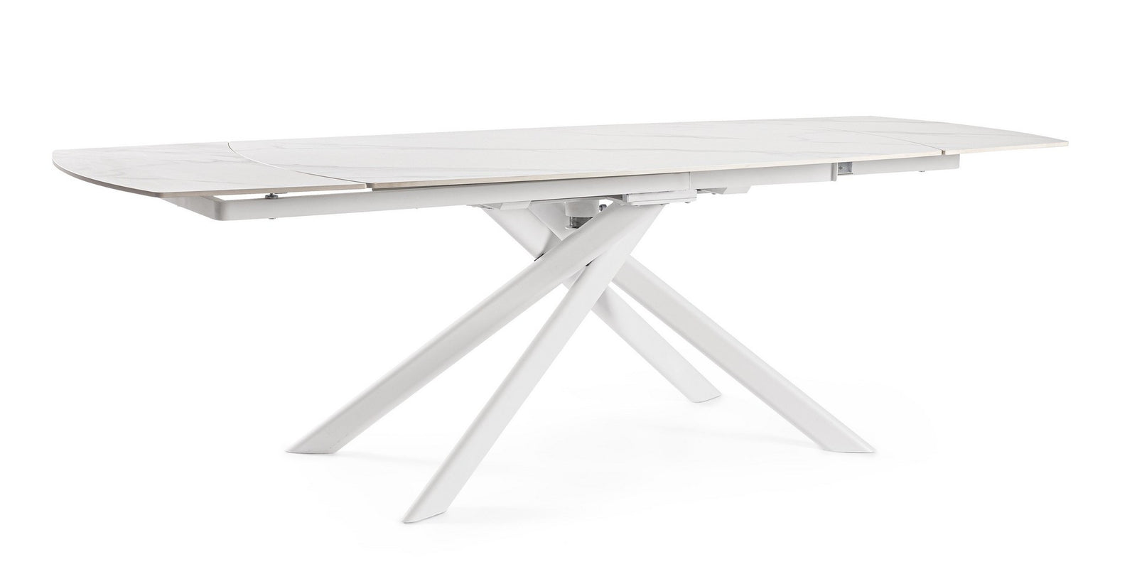 Masă Extensibilă Modernă Albă, Joakim Bizzotto - Imagine 1