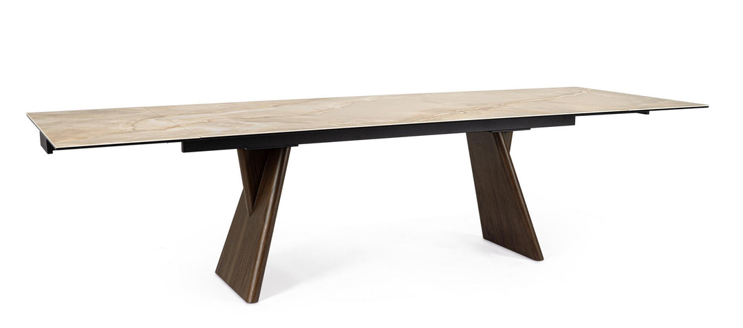 Masă Extensibilă Onyx Și Nuc, Maikki Bizzotto - Imagine 1