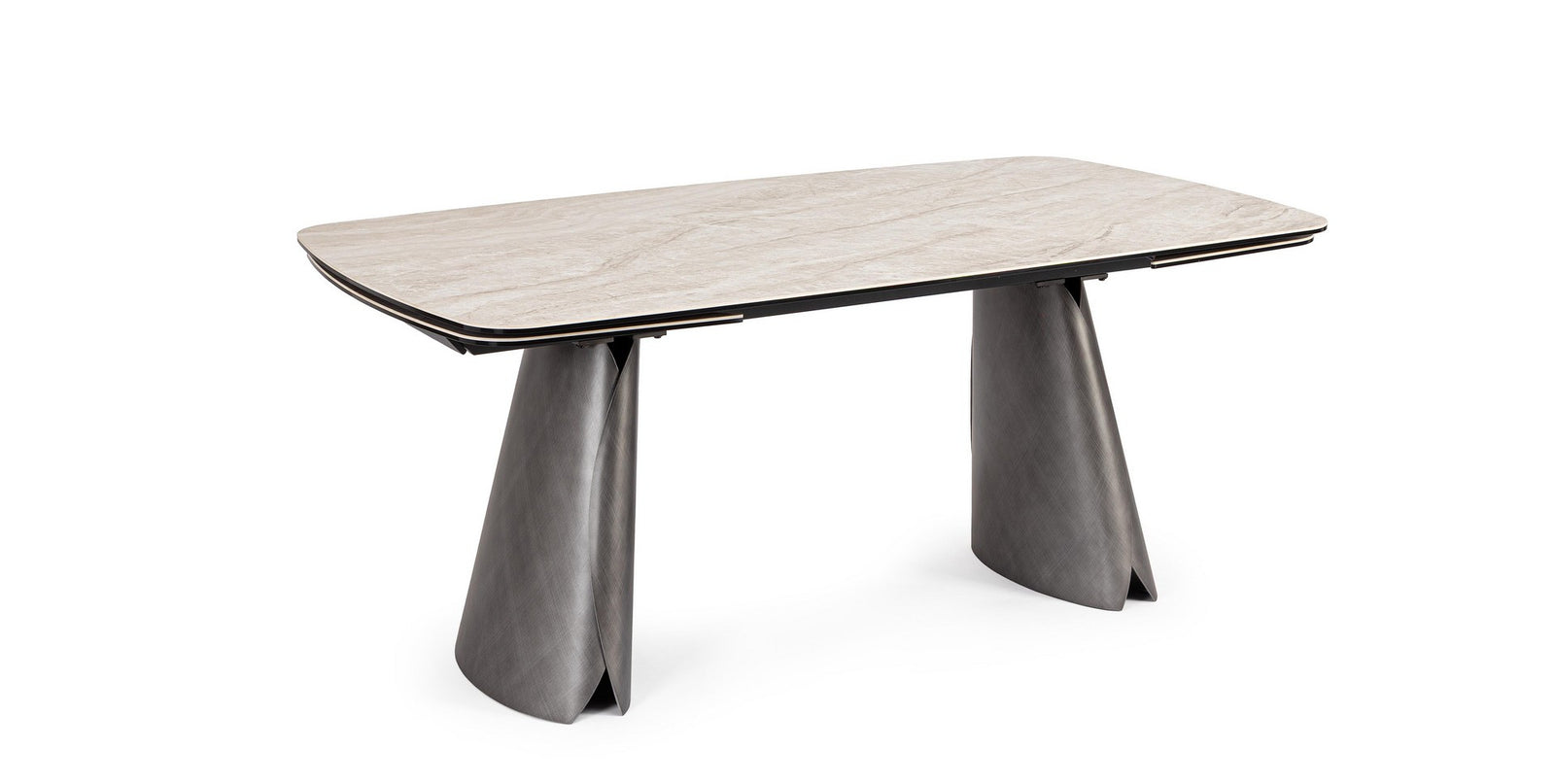 Masă Extensibilă Ceramică Lucioasă Sand, Cile Bizzotto - Imagine 2