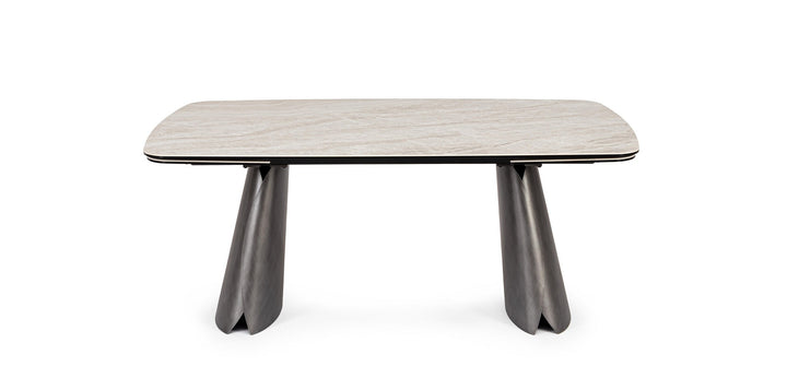 Masă Extensibilă Ceramică Lucioasă Sand, Cile Bizzotto - Imagine 4