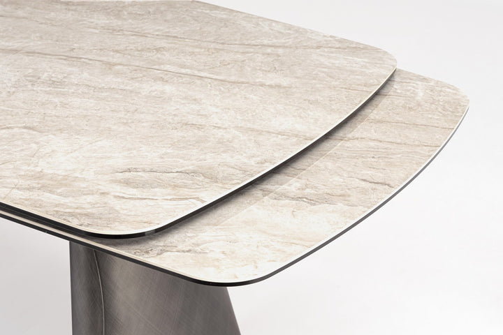 Masă Extensibilă Ceramică Lucioasă Sand, Cile Bizzotto - Imagine 7