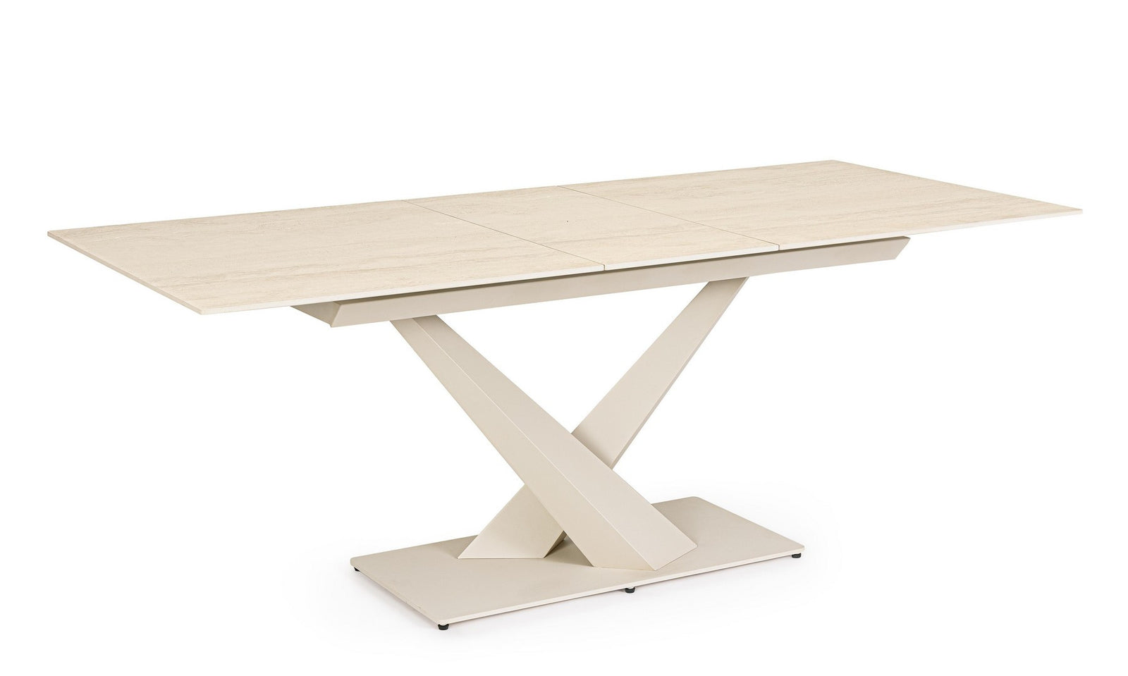 Masă Extensibilă Modernă Porțelan Ivory, Johannes Bizzotto - Imagine 1