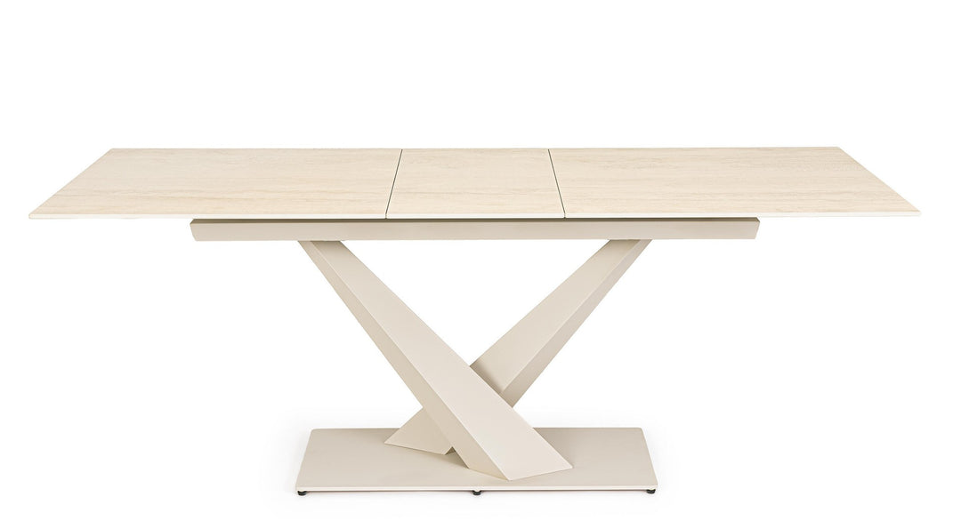 Masă Extensibilă Modernă Porțelan Ivory, Johannes Bizzotto - Imagine 3