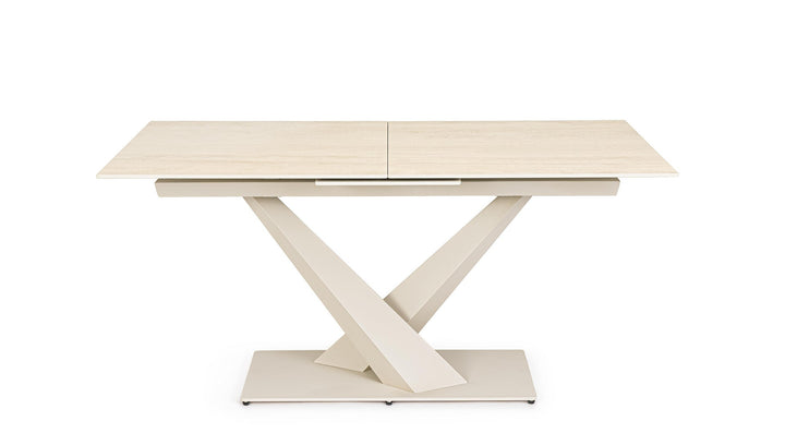 Masă Extensibilă Modernă Porțelan Ivory, Johannes Bizzotto - Imagine 4