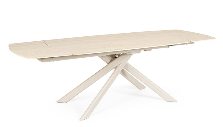 Masă Extensibilă Modernă Porțelan Ivory, Joakim Bizzotto - Imagine 1