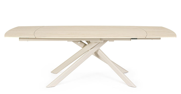 Masă Extensibilă Modernă Porțelan Ivory, Joakim Bizzotto - Imagine 3