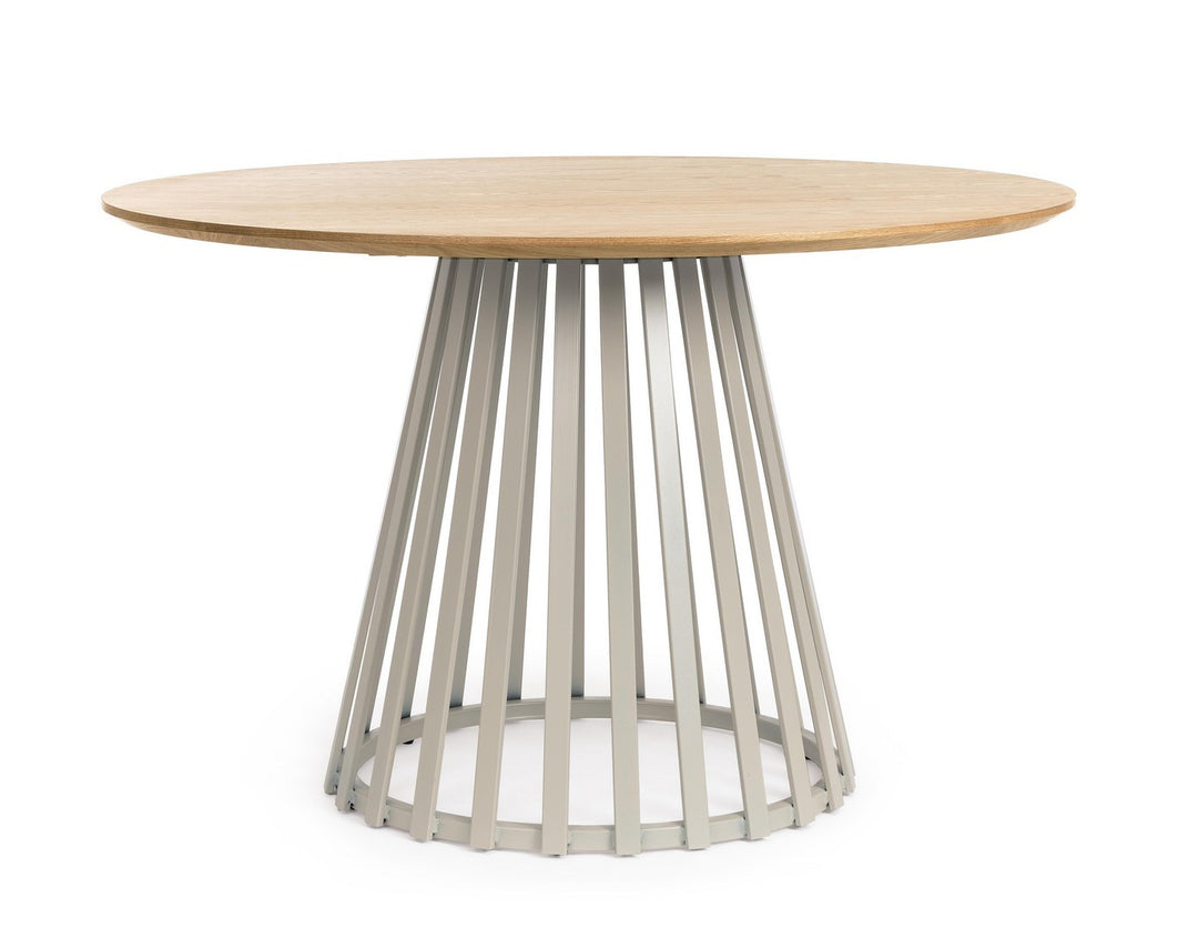 Masă Rotundă Contemporană Taupe, Cillian Bizzotto - Imagine 1