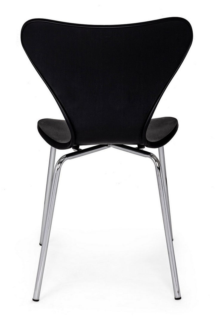 Scaun Dining Modern Negru, Tessa Bizzotto - Imagine 4