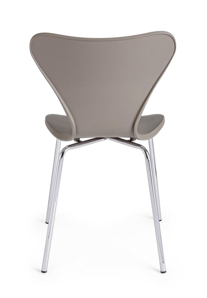 Scaun Dining Modern Plastic Gri, Tessa Camel Bizzotto - Imagine 4