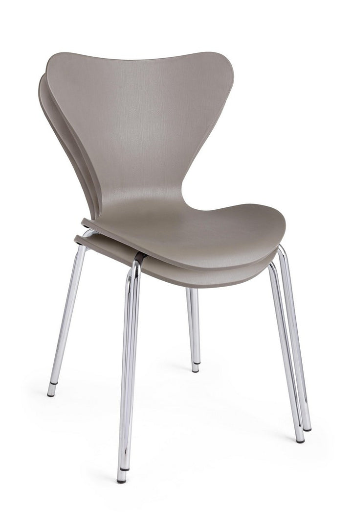 Scaun Dining Modern Plastic Gri, Tessa Camel Bizzotto - Imagine 7