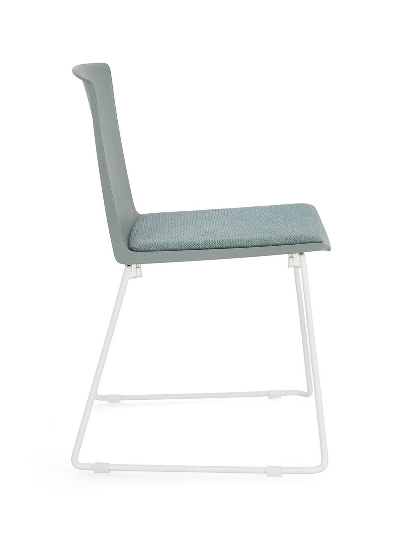 Scaun Dining Plastic Verde Salvie, Giulia Bizzotto - Imagine 6