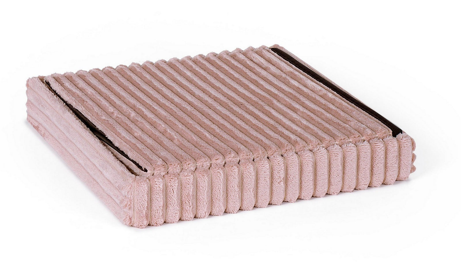 Pouf Pliabil Tapițat Catifea Blush, Sedona Bizzotto - Imagine 3