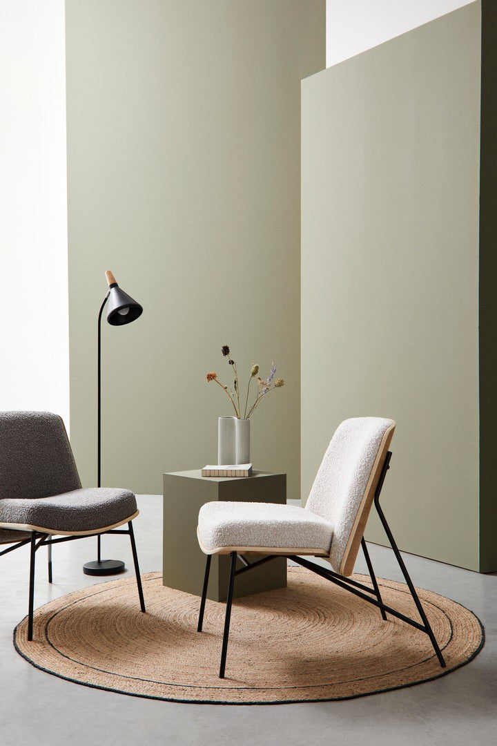 Fotoliu Tapițat Boucle Ivory, Emerson Bizzotto - Imagine 10
