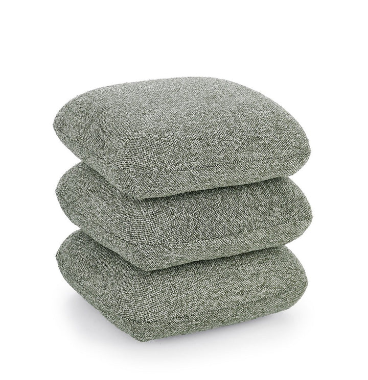 Pouf Rotativ Textil Verde, Antara Green Bizzotto - Imagine 1