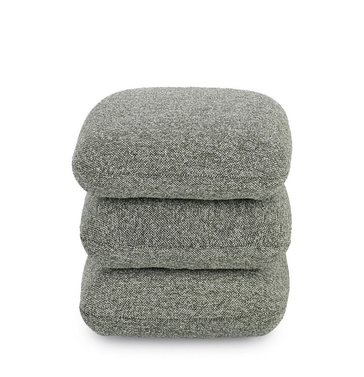 Pouf Rotativ Textil Verde, Antara Green Bizzotto - Imagine 3