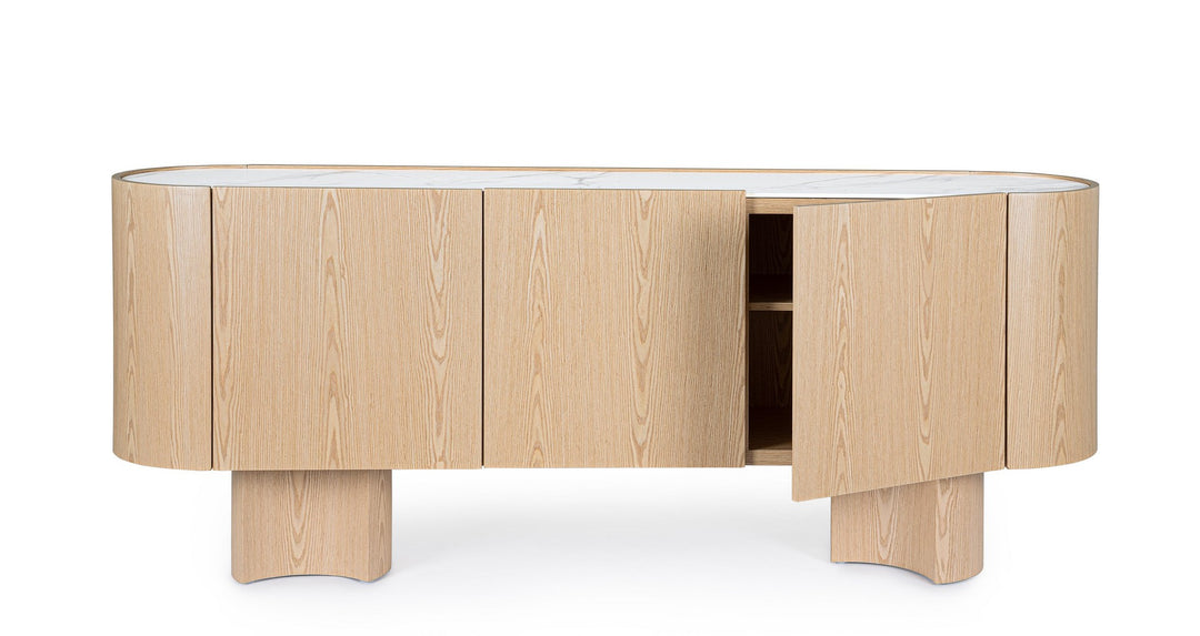 Bufet Modern Lemn Stejar, Otilia Oak Bizzotto - Imagine 7