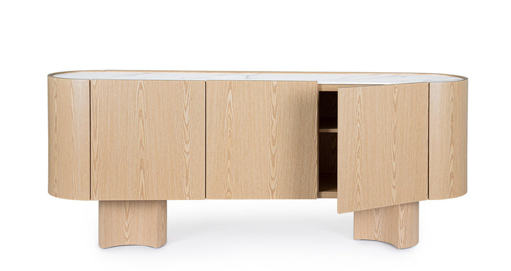 Bufet Modern Lemn Stejar, Otilia Oak Bizzotto - Imagine 7