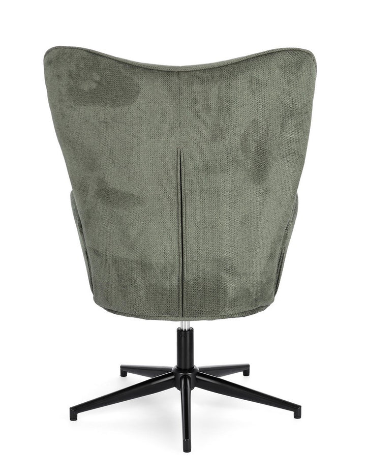 Fotoliu Rotativ Tapițat Textil Verde, Inas Bizzotto - Imagine 5