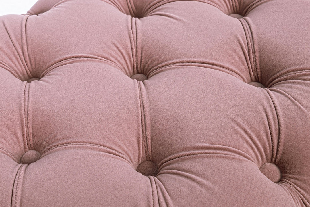 Bancă Tapițată Catifea Roz, Giacinta Polignac Bizzotto - Imagine 7