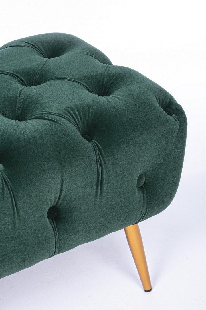 Bancă Tapițată Catifea Verde, Giacinta Bizzotto - Imagine 5