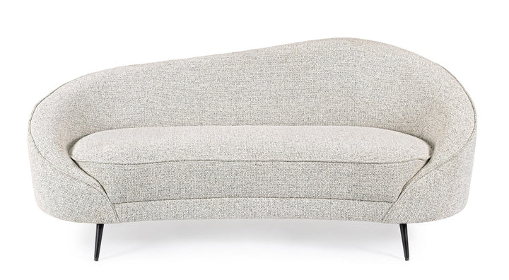 Canapea Glam Textil Gri 3 Locuri, Costance Bizzotto - Imagine 3