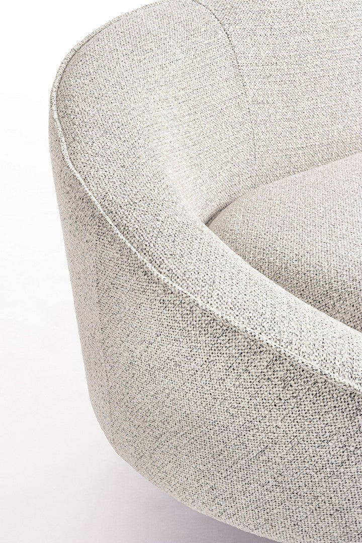 Canapea Glam Textil Gri 3 Locuri, Costance Bizzotto - Imagine 6