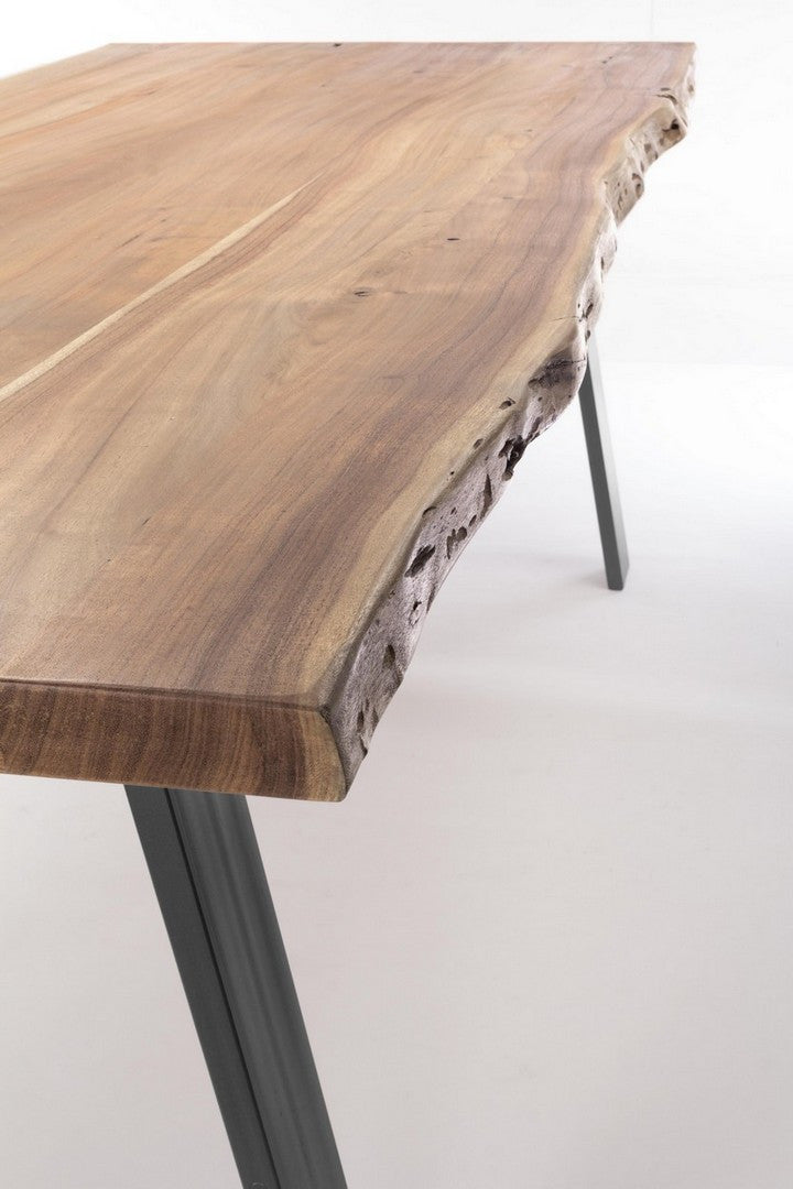 Masă Dining Natural Lemn Acacia, Aron Bizzotto - Imagine 5