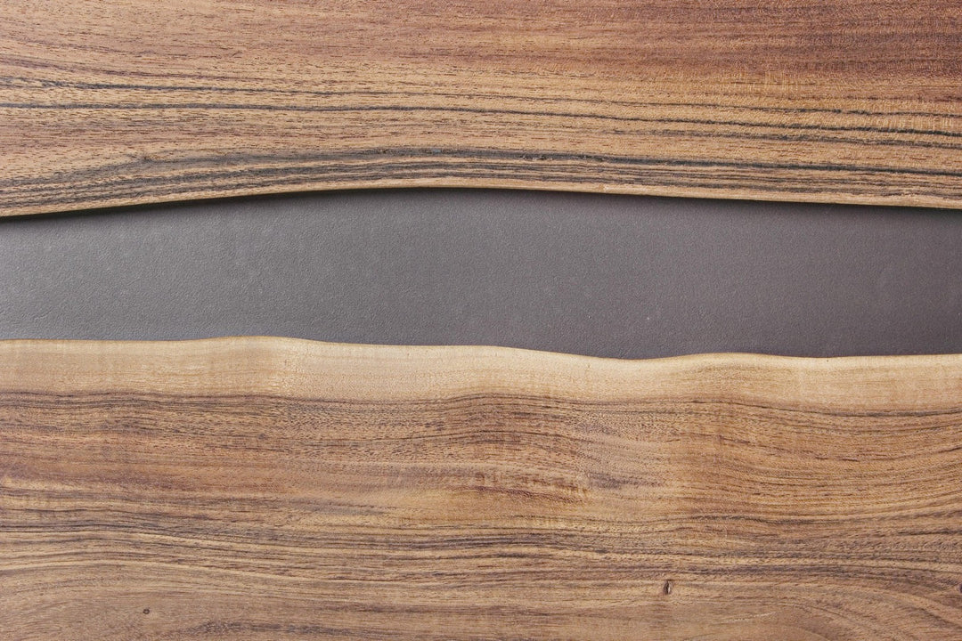 Bufet Natural Lemn Acacia Cu Inserții Metalice, Aron Bizzotto - Imagine 5