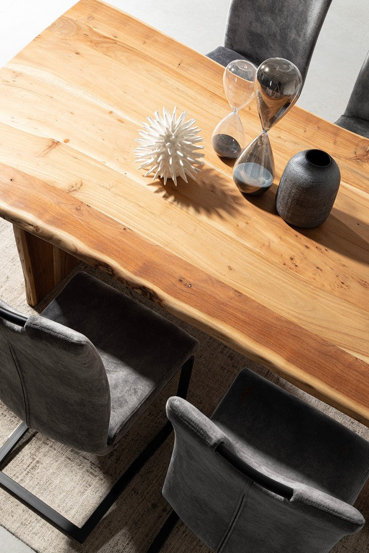 Masă Dining Lemn Acacia Natural, Eneas Bizzotto - Imagine 8