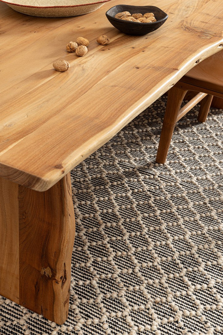 Masă Dining Lemn Acacia Natural, Eneas Bizzotto - Imagine 9