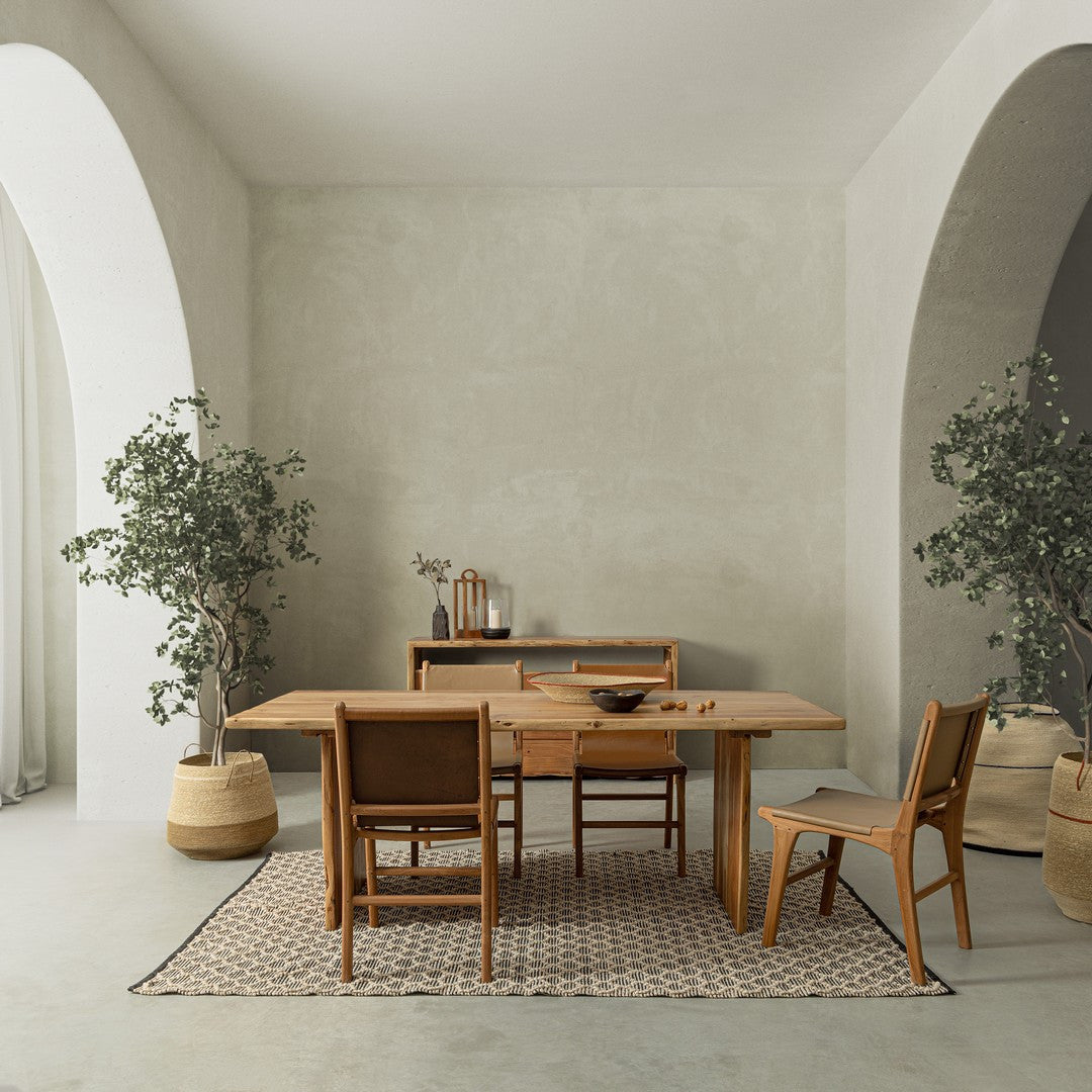 Masă Dining Lemn Acacia Natural, Eneas Bizzotto - Imagine 10