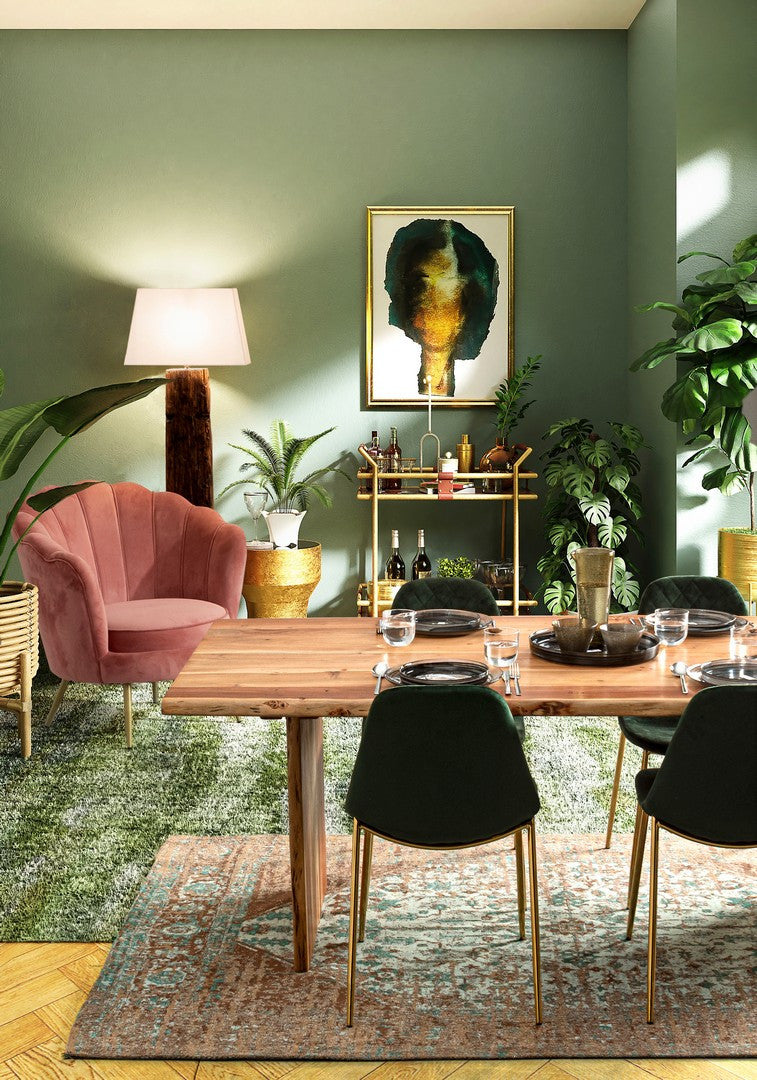 Masă Dining Lemn Acacia Natural, Eneas Bizzotto - Imagine 12
