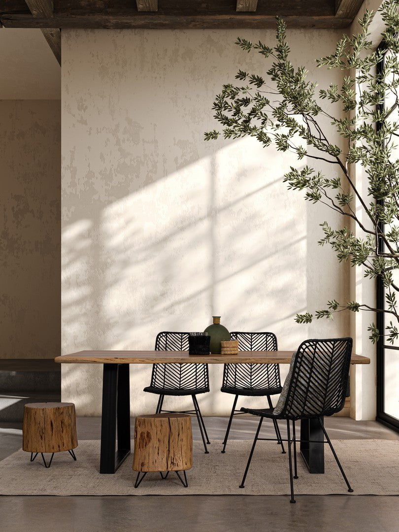 Masă Dining Lemn Acacia Și Metal, Artur Bizzotto - Imagine 12