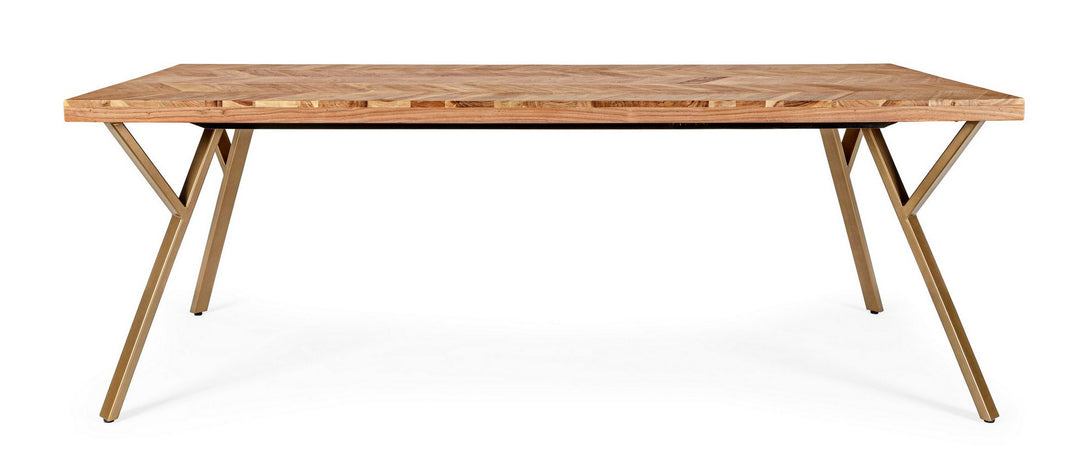 Masă Dining Lemn Acacia Vintage, Raida Bizzotto - Imagine 3